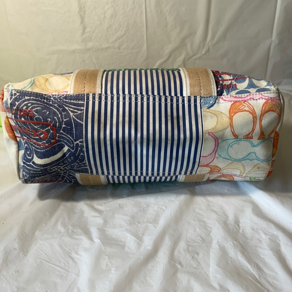 Vintage Coach Patchwork Hand Bag y2k - Picture 12 of 15